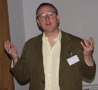 Prof. Gilbert Cockton podczas wykładu